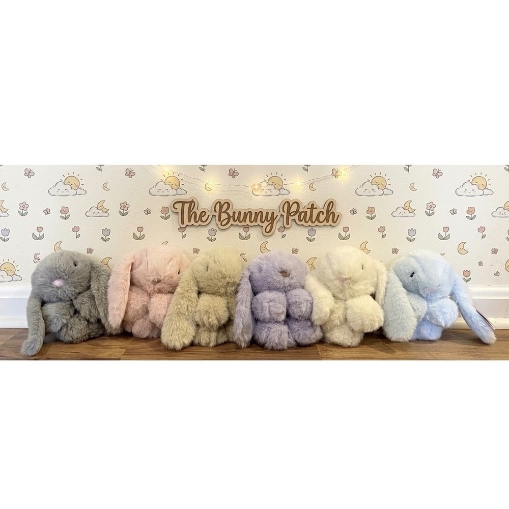 Gigglescape  5.5" Plush Bunny~Easter Set